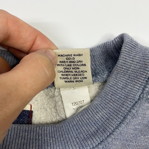 Vintage GAP Spellout Sweatshirt Size Large - Picture 8 of 9